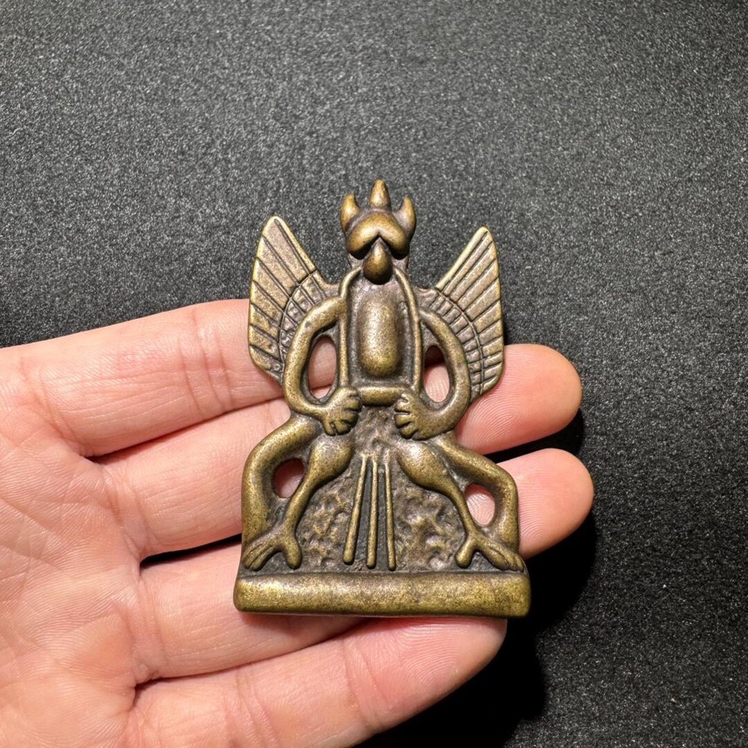 チベット 銅製 鳥 仏像 経典 寺院 お守り ロック鳥 ペンダント - Etsy 日本