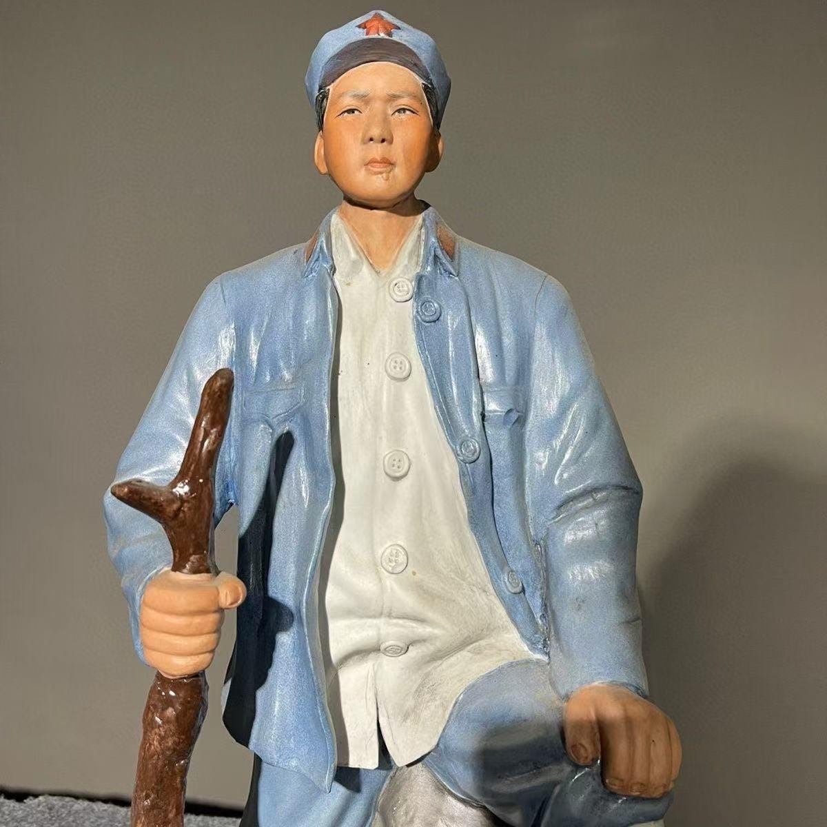 中国美術品 毛沢東 文化大革命 磁器像 - Etsy 日本