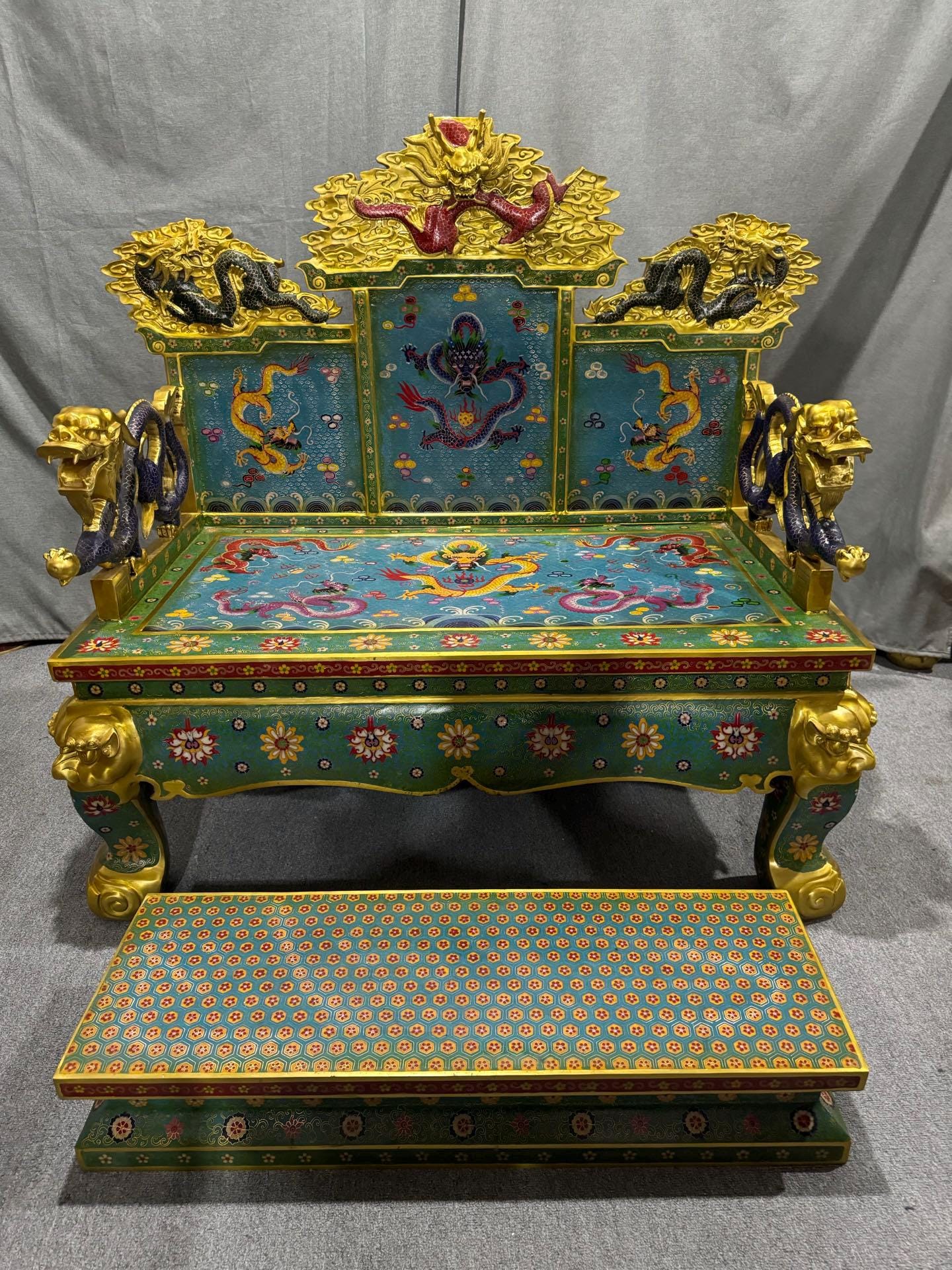 Antique Chinese Dragon Chairs - Etsy