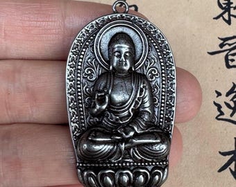 ヴィンテージ真鍮製チベット九宮お守り：仏教の守護のお守り - Etsy 日本