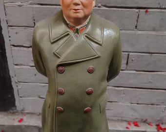 中国美術コレクション 磁器製毛沢東像 - Etsy 日本