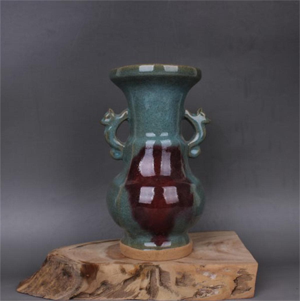 中国鈞窯様式の花瓶 中国の収集品、手作りの鈞窯磁器の花瓶、壺、鉢 - Etsy 日本