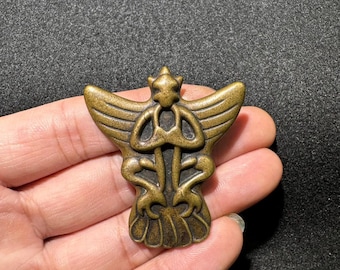 チベット 銅製 鳥 仏像 経典 寺院 お守り ロック鳥 ペンダント - Etsy 日本