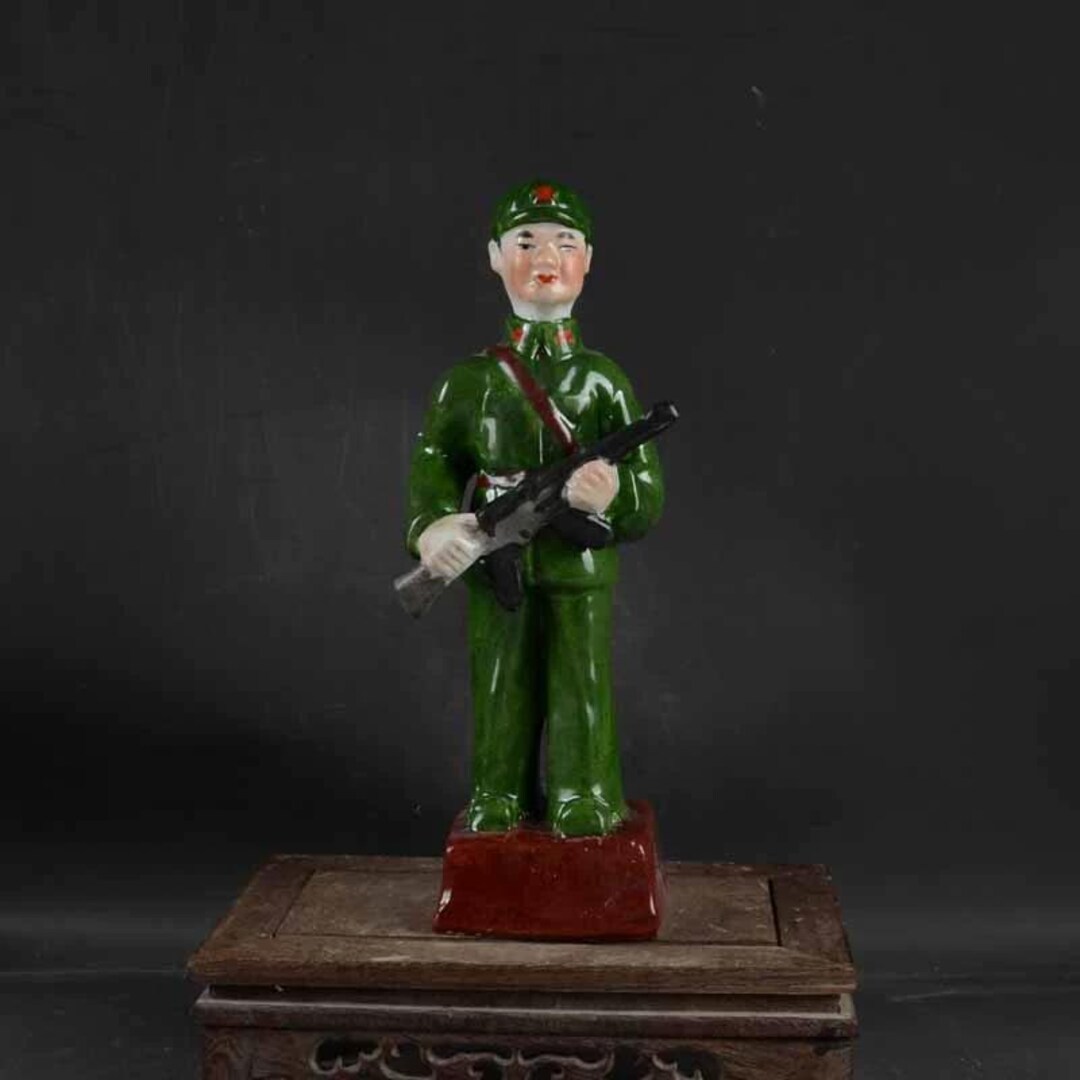 Chinese Cultural Revolution Art Collection Porcelain Figurine，asian ...