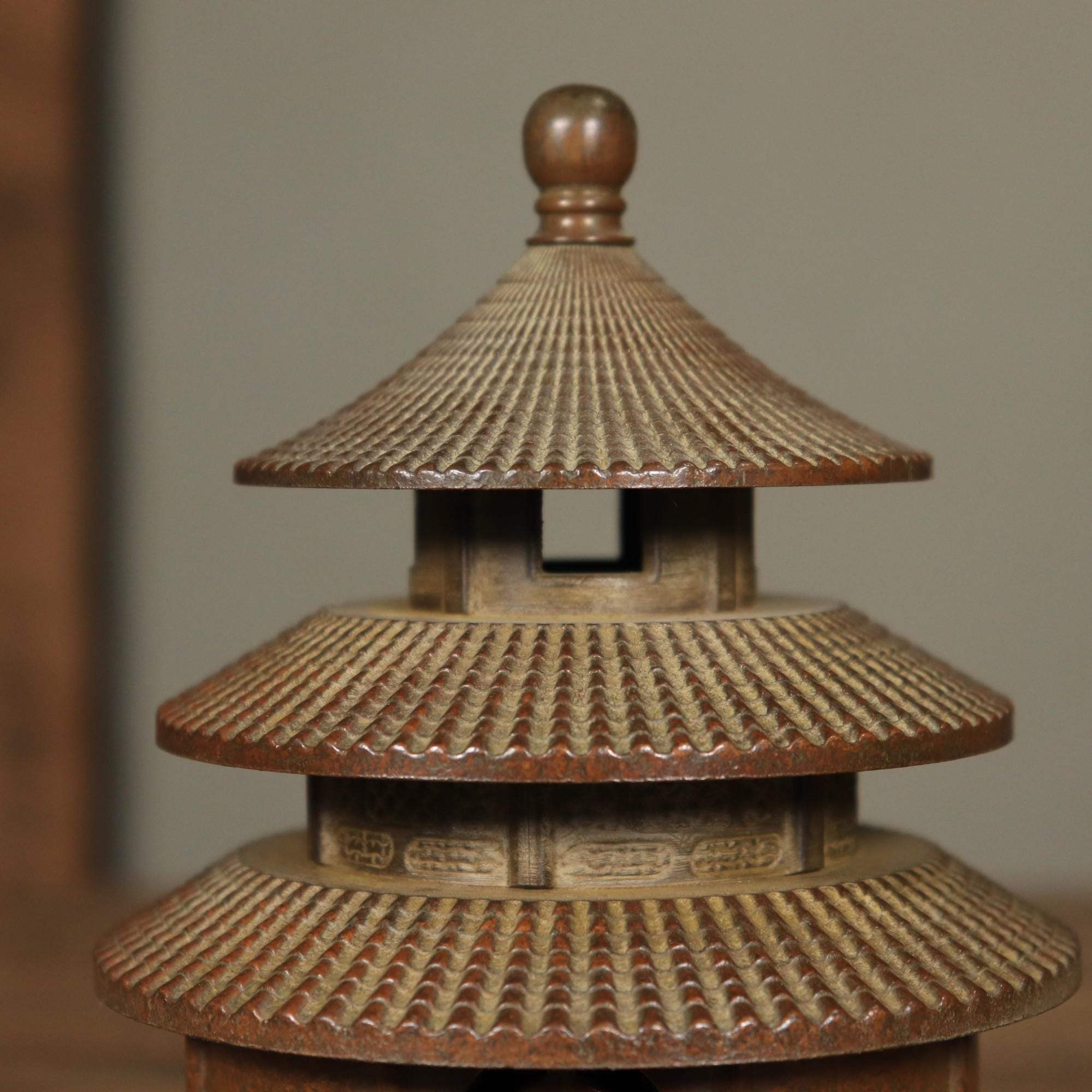 中国のアンティーク青銅香炉：天壇塔香炉 - Etsy 日本