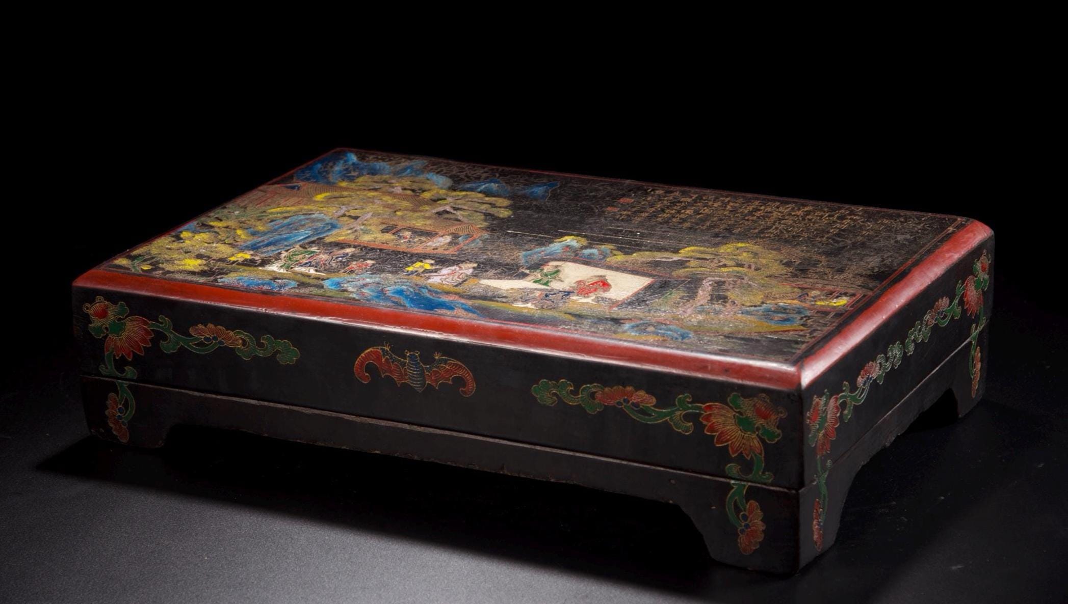 Lacquerware Desk Set - Etsy