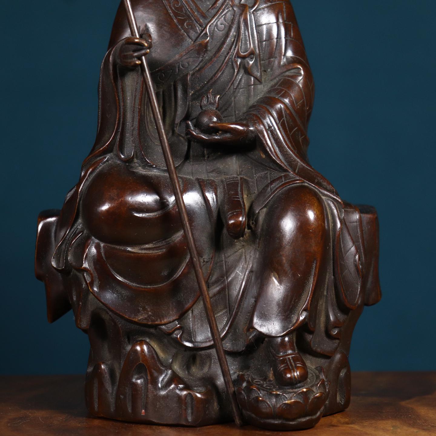 アンティーク銅地蔵菩薩像：禅宗仏壇の装飾 - Etsy 日本