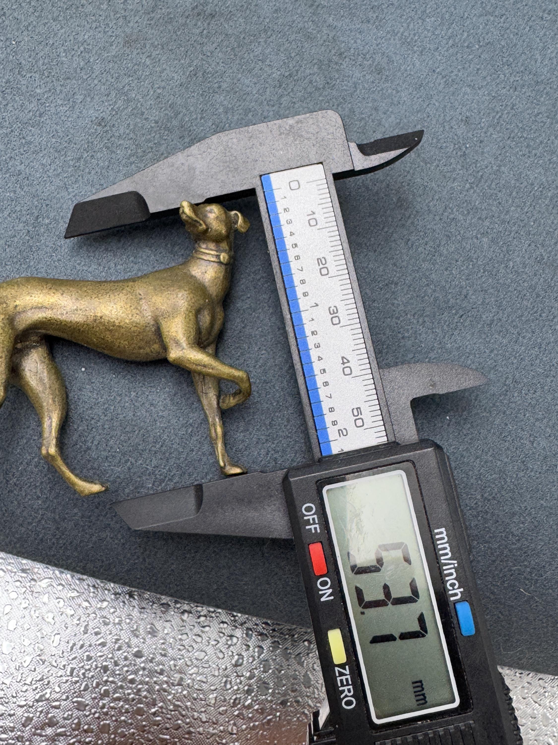 中国製真鍮製犬像：干支動物の置物 - Etsy 日本