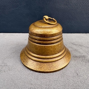 Tibetan Brass Bells: Handmade Bronze Sound Healing, Meditation, Home Decor