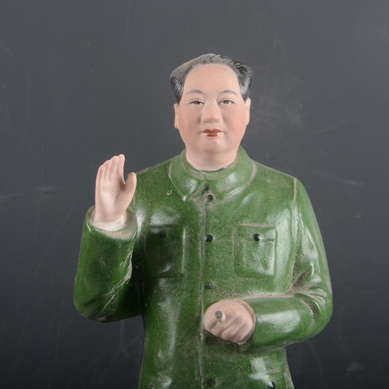 毛沢東 文化大革命 陶器 1968年製 毛沢東 文化大革命 陶器 1968年製