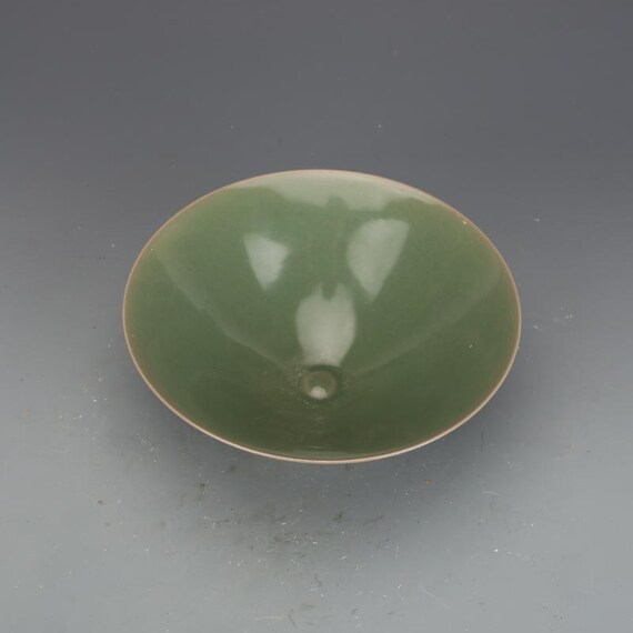 中国清代　香合 Chinese Antique Song Dynasty Longquan Kiln Porcelain Bamboo