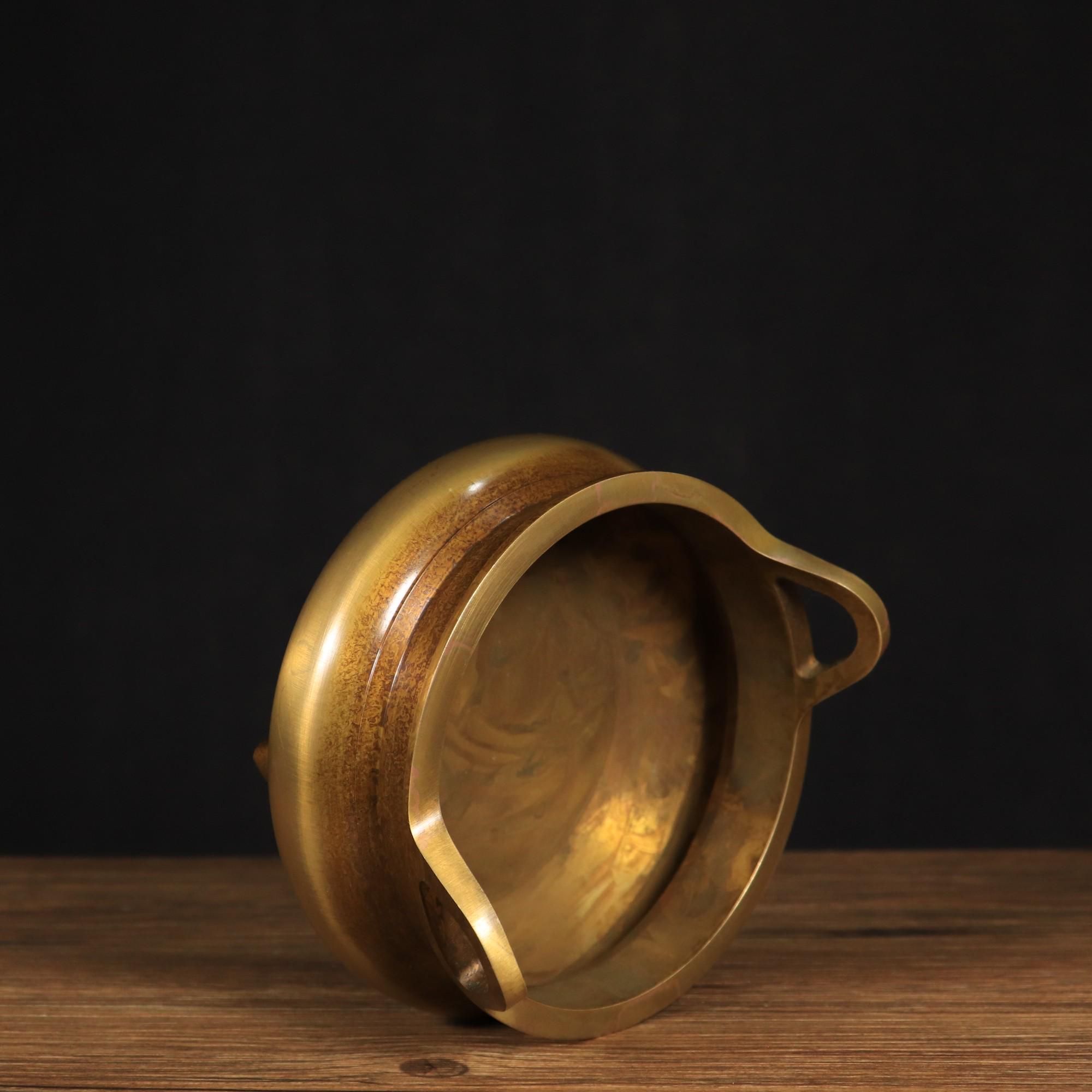 三脚香炉：中国製丁真鍮香炉 - Etsy 日本