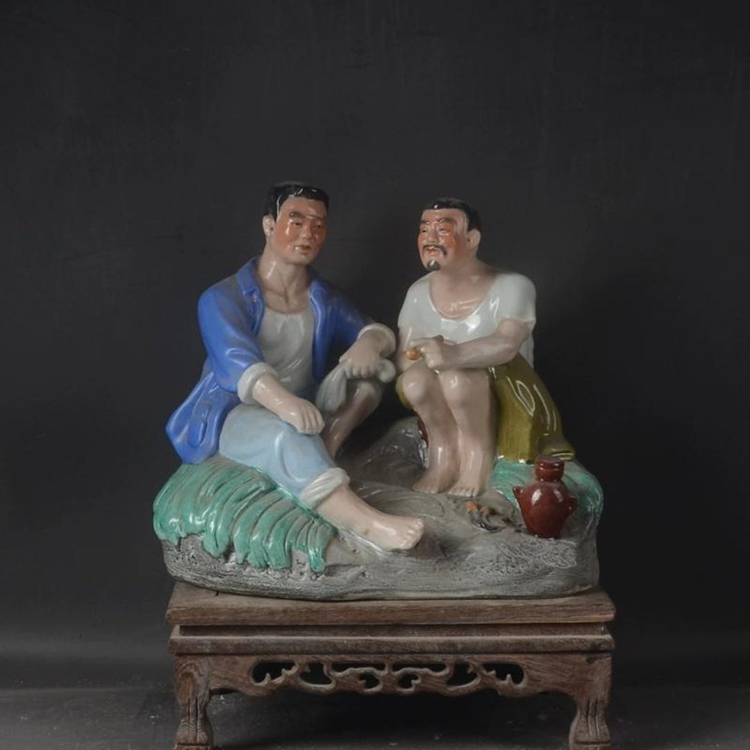 Vintage Chinese Porcelain Figurine – Cultural Revolution Era (1960s ...