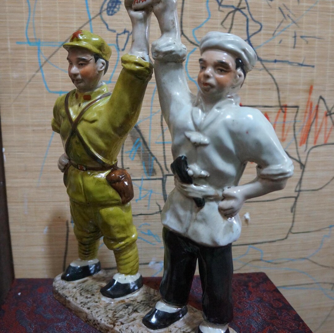 Chinese Antique Cultural Revolution Art Collection Character Story ...