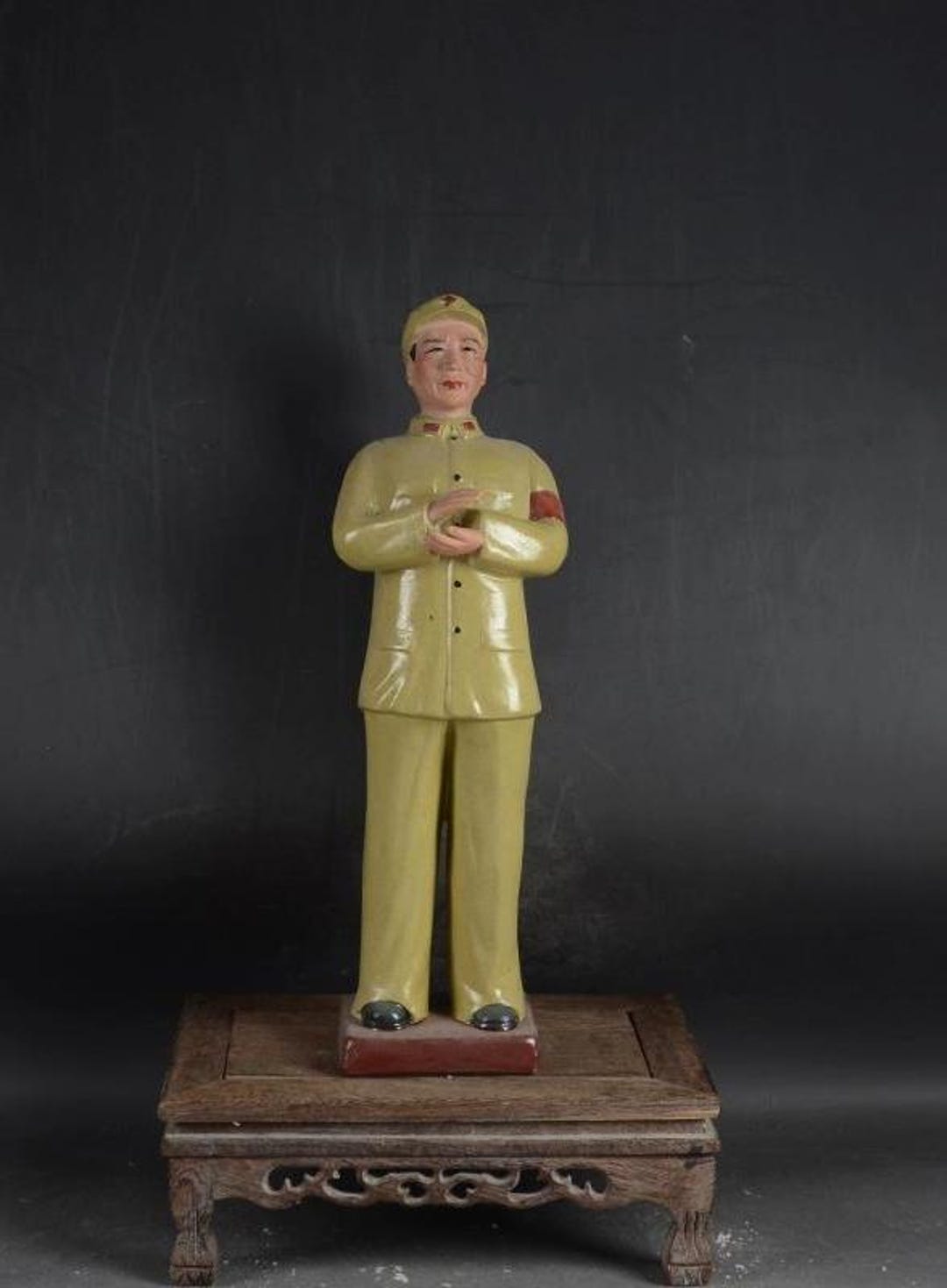 Chinese Cultural Revolution Art Collection Porcelain Lin Figures ...