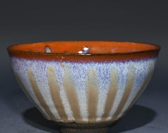 中国陶磁器　宋磁州窯　天目茶碗 ヴィンテージの建窯茶碗：中国天目磁器、コレクターズアイテムの宋窯