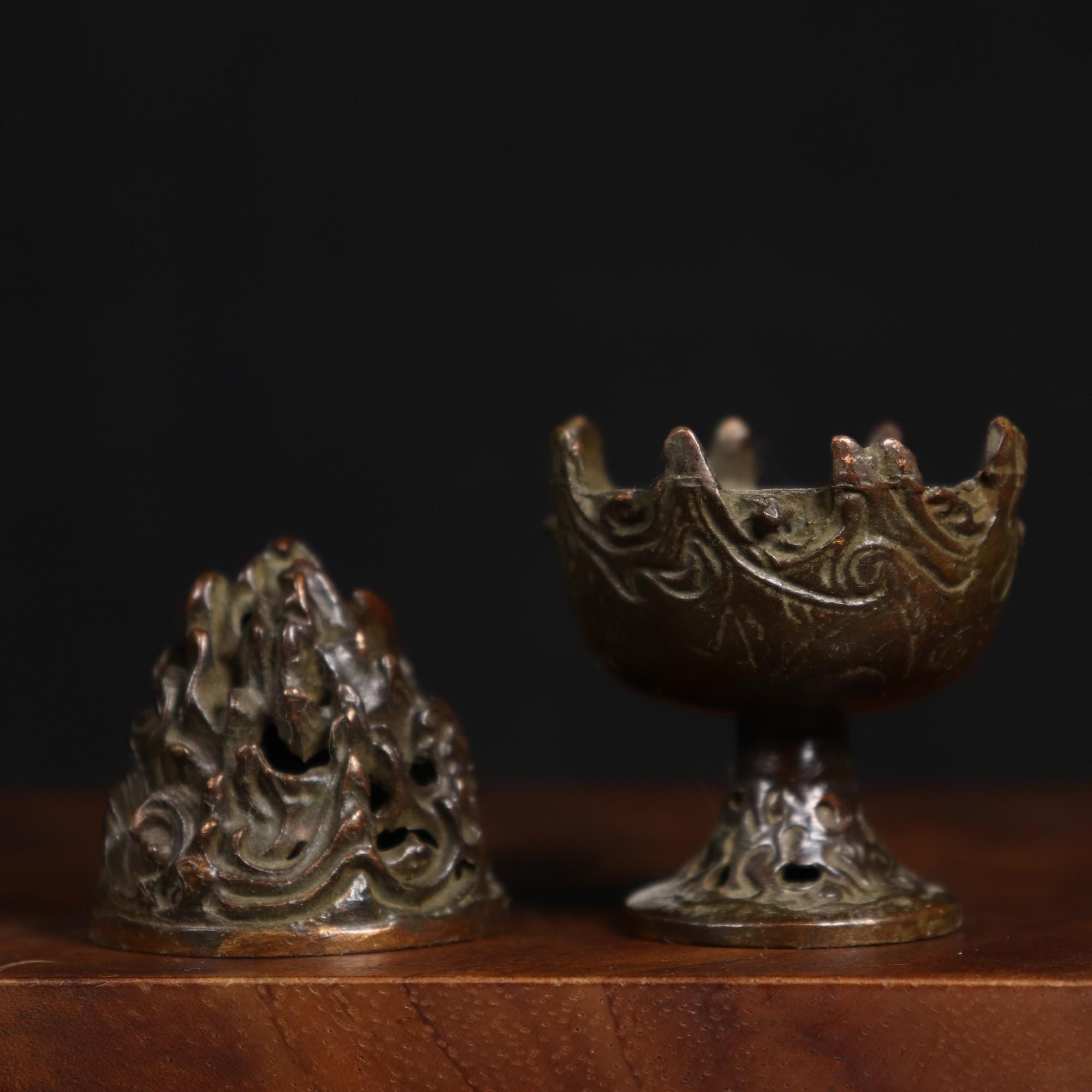 中国アンティーク純銅博山炉博山スタイル香炉 - Etsy 日本