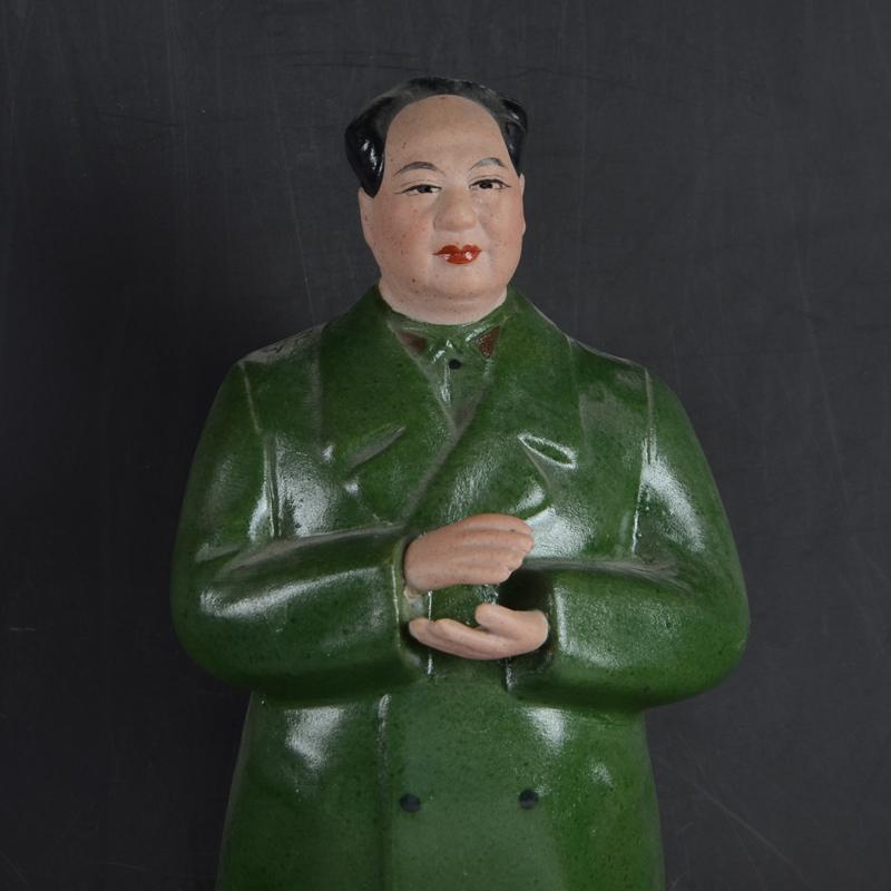 毛沢東主席フィギュア 中国文化大革命 アンティーク 置物Mao Tse-tung Chinese Communist Cultural Revolution Chairman Mao Tse Tung