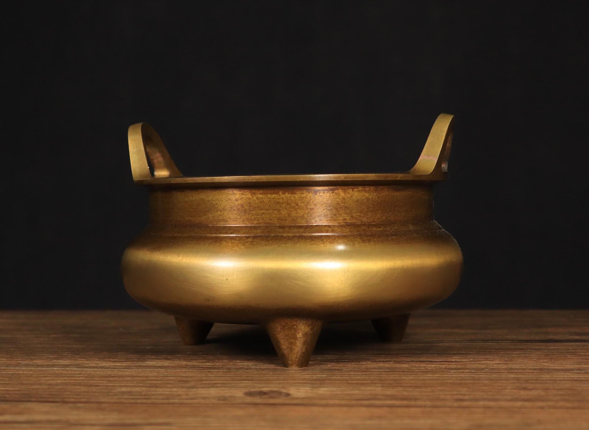 三脚香炉：中国製丁真鍮香炉 - Etsy 日本