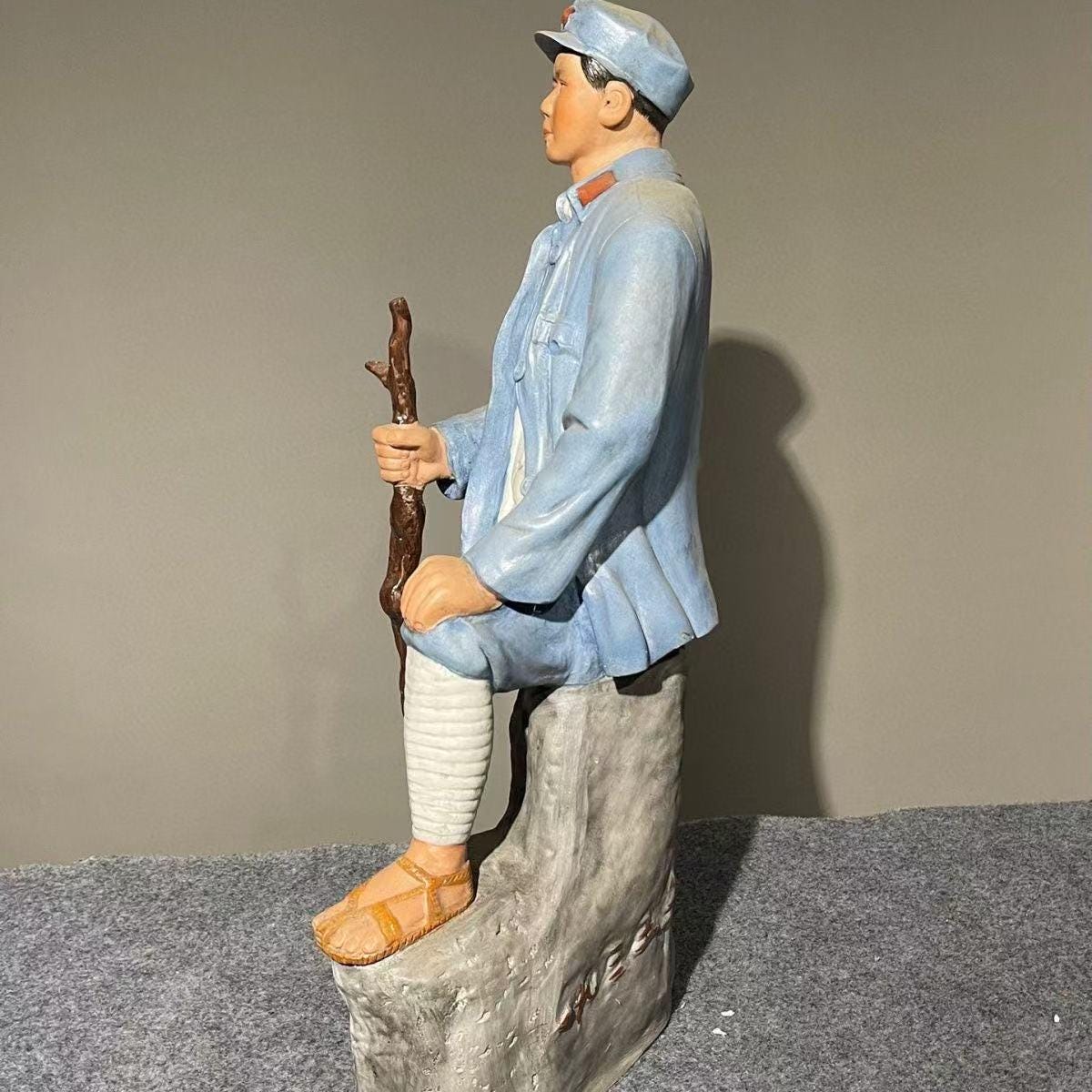 中国文化大革命美術 毛沢東磁器文化大革命像 - Etsy 日本