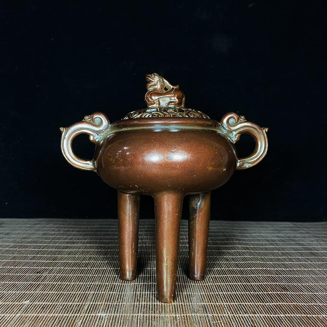 天壇香炉 銅製 装飾品 工芸品 美術品 置物