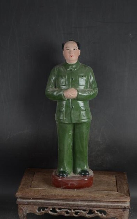 中国文化大革命美術コレクション 磁器製毛沢東像 - Etsy 日本