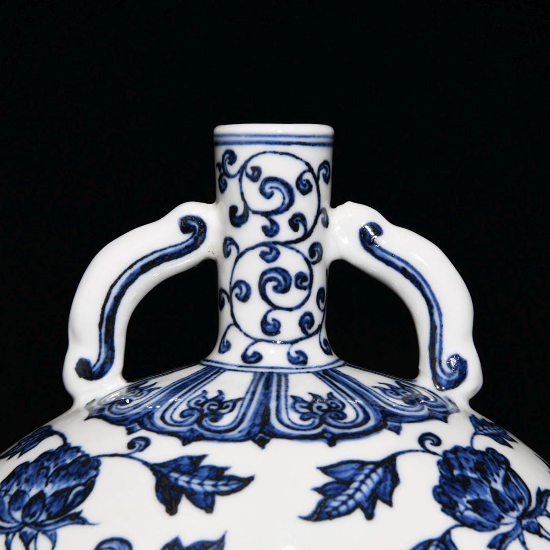 明代青白磁毫胡花瓶：花の室内装飾 - Etsy 日本