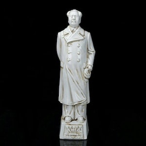 Chinese Art collection Cultural Revolution Chairman MAO Porcelain statue