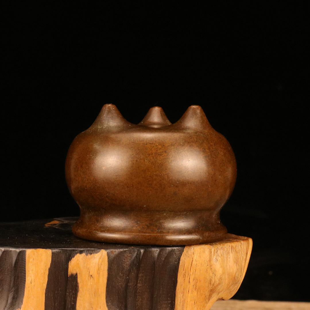 アンティーク銅製香炉：中国の装飾品 - Etsy 日本