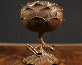骨董品　中国 中国古金錠【 茂生金樓 赤金 上上足赤 】銘 元寳 骨董品 213