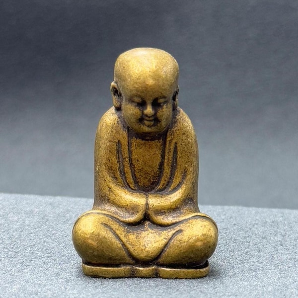 Chinese Buddhist Copper Buddha Buddha Statue Amulet