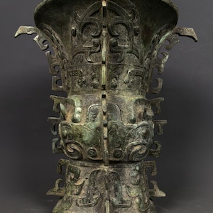 中国古美術・旧蔵高浮彫鏨刻鎏金の鳳凰酒杯セット・純銅制・手作り・酒具・風水開運 現在、この商品の在庫はありません - Etsy