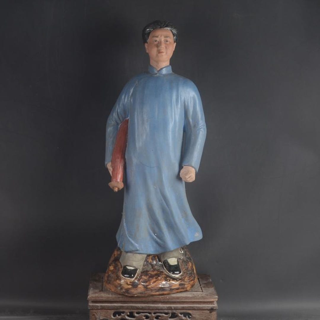毛沢東像 磁器製　高さ47cm アンティーク il_1080xN.6174733044_n4mv.jpg
