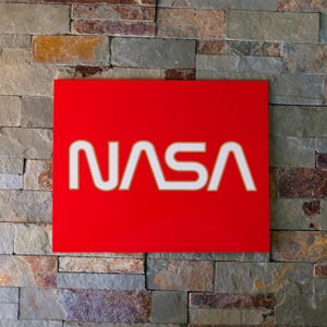 Vintage NASA | PCB Wall Art | 8x10 in. | Nostalgic Circuit Board Design
