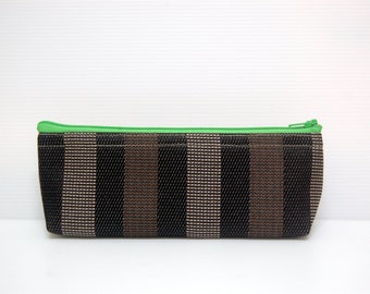 New item---Textured stripe   pencil pouch