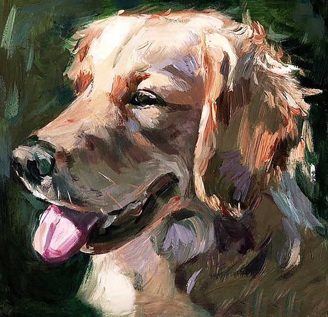 REAL Custom Oil Painting Portrait: Handmade Art from Your Photo