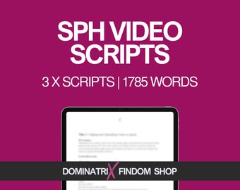 SPH Video Scripts Bundle | 3 Humiliating Small Penis Humiliation Scripts with PPV Captions | Instant Digital Download for Onlyfans