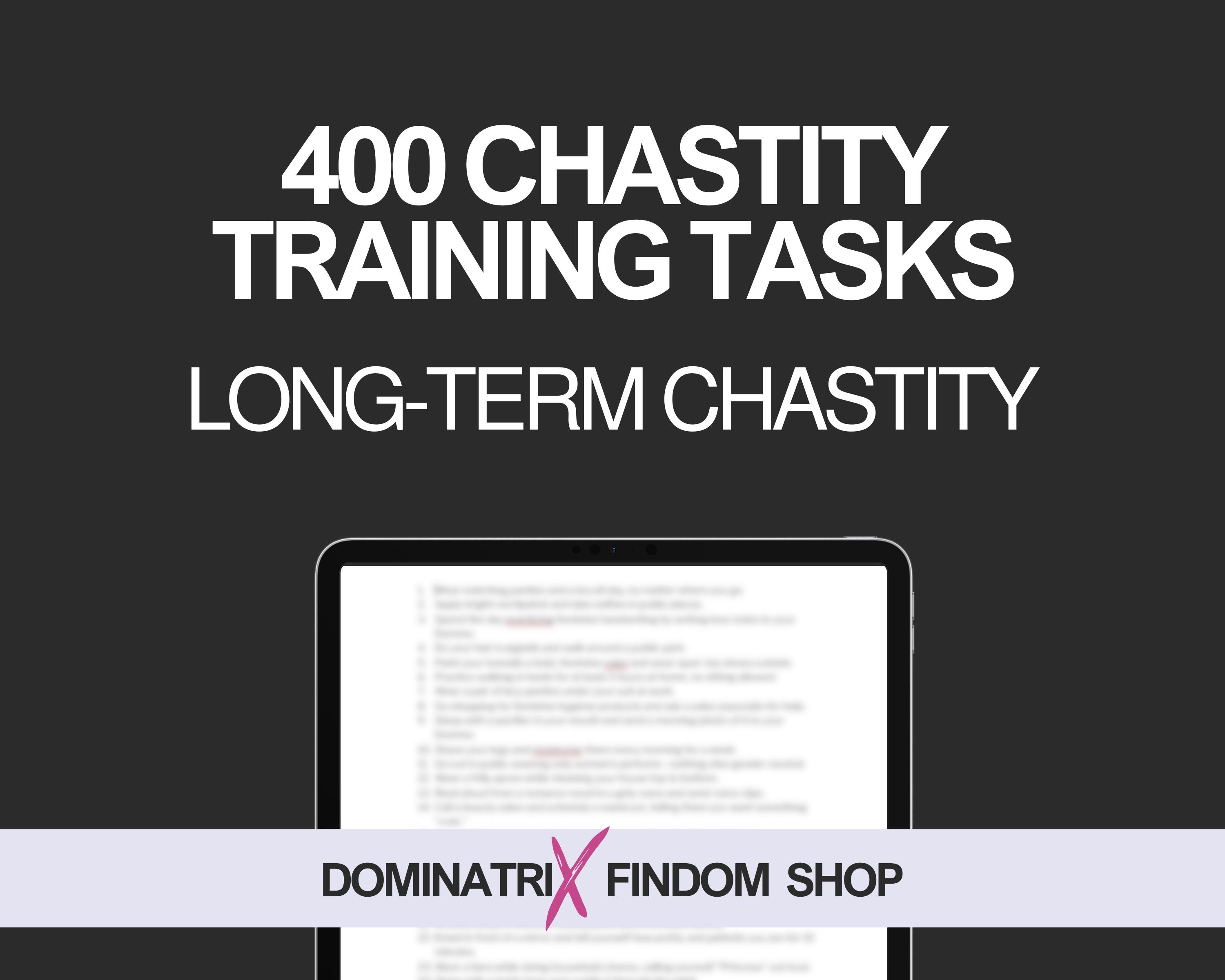 400 Chastity Training Tasks | Ultimate Chastity Training System