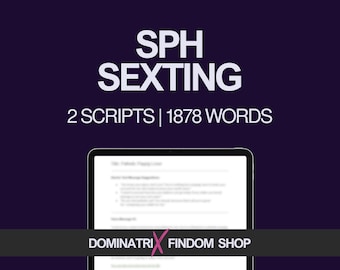 SPH Sexting Scripts Bundle | 2 Humiliating Small Penis Humiliation Sexting Scripts with PPV Ideas, Voice Message Prompts | Instant Download