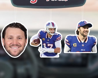 Ambientador para coche Josh Allen, ambientadores para coche hechos a mano