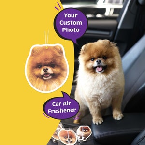 Custom Car Air Freshener | Photo Car Freshies | Photo Car Air Freshener |  Personalized Air Freshener | Christmas Gifts | Stocking Stuffers