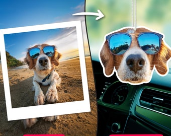 Custom Photo Car Air Freshener: Personalized Picture Gift