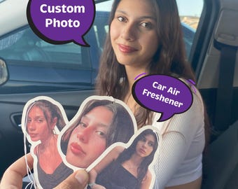 Custom Air Freshener | Personalized Gift | Photo Car Air Freshener | Picture Air Freshener | Christmas Gift