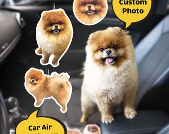 Custom Photo Car Air Freshener: Personalized Car Scent