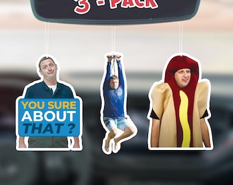 Ambientador para coche con el meme de la tirolesa de Tim Robinson: "Creo que deberías irte"