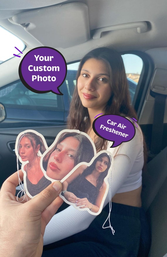 Custom Photo Car Air Freshener: Personalized Couple Gift | Custom Air Freshener | Christmas Gift | Personalized Gift