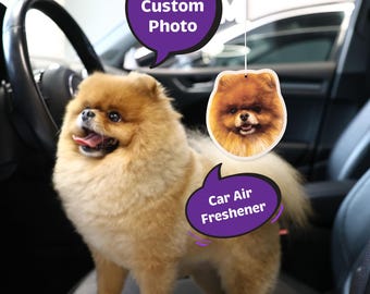 Custom Photo Car Air Freshener: Personalized Car Scent