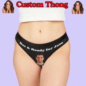 Personalisierte Damen Zapfen, Benutzerdefinierte Name Zapfen, lustige Zapfens-Bikini, anpassbare Dessous Höschen, Name Unterwäsche, individuelle Zapfen,