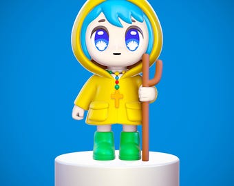 Luce Catholic mascot - 3D STL File | High-Quality Digital Model for 3D Printing