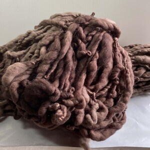 Hazelnut Super Chunky Yarn. Cheeky Chunky Yarn by Wool Couture